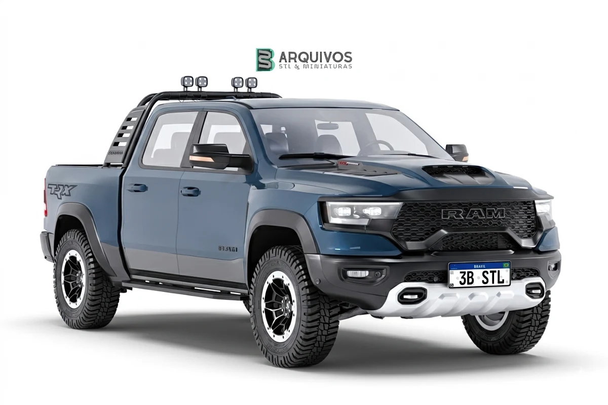 Modelo 3D STL - Dodge Ram 1500 TRX — foto 2